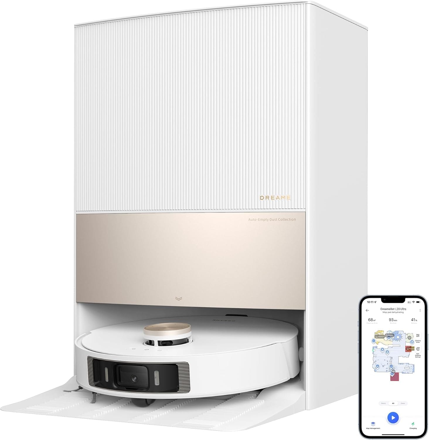 image du dreame L20 Ultra Robot Aspirateur Laveur avec Technologie MopExtend